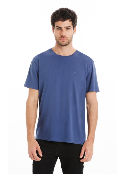 T-Shirt Fine Easa Classic Azul Jeans