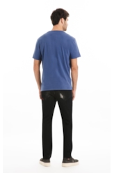 T-Shirt Fine Easa Classic Azul Jeans