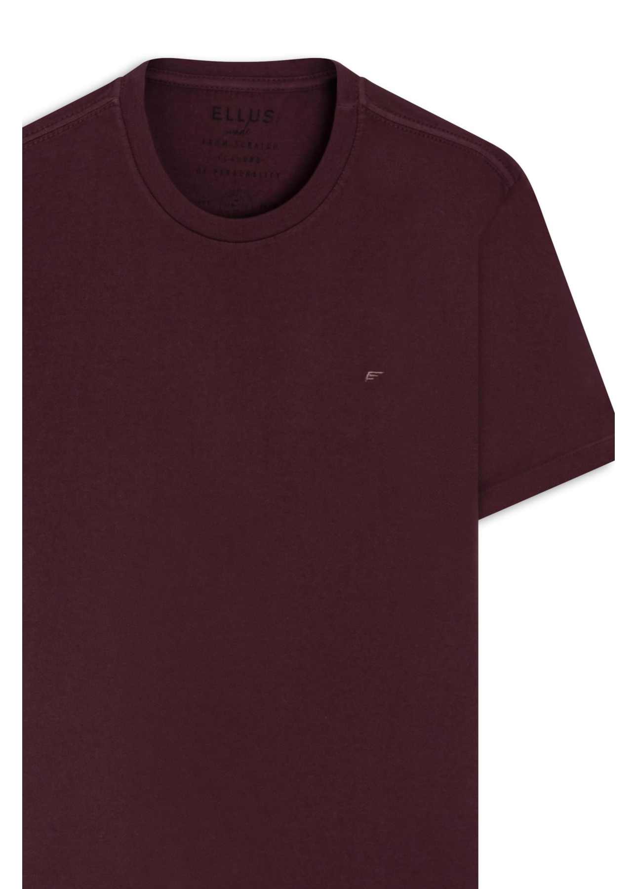 T-Shirt Fine Easa Classic Bordeaux