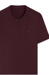 T-Shirt Fine Easa Classic Bordeaux