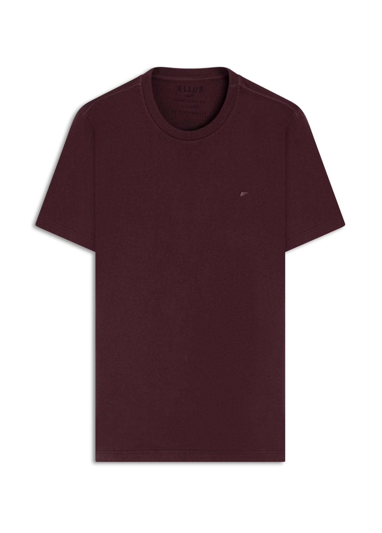 T-Shirt Fine Easa Classic Bordeaux