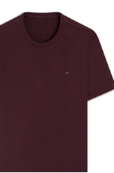T-Shirt Fine Easa Classic Bordeaux
