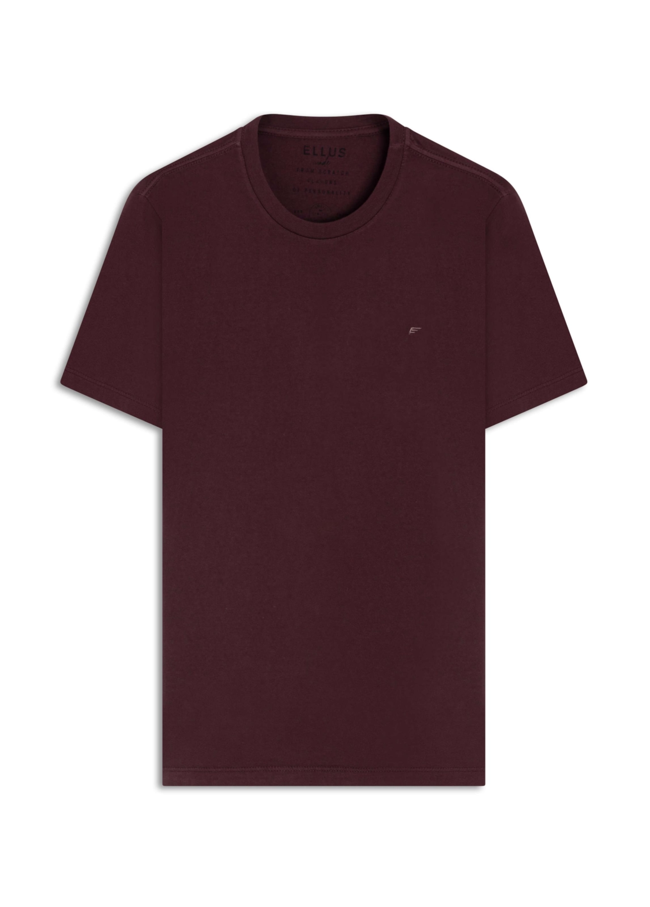 T-Shirt Fine Easa Classic Bordeaux