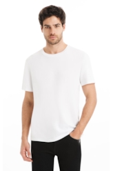 T-Shirt Fine Easa Classic Branco