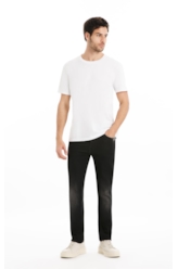 T-Shirt Fine Easa Classic Branco