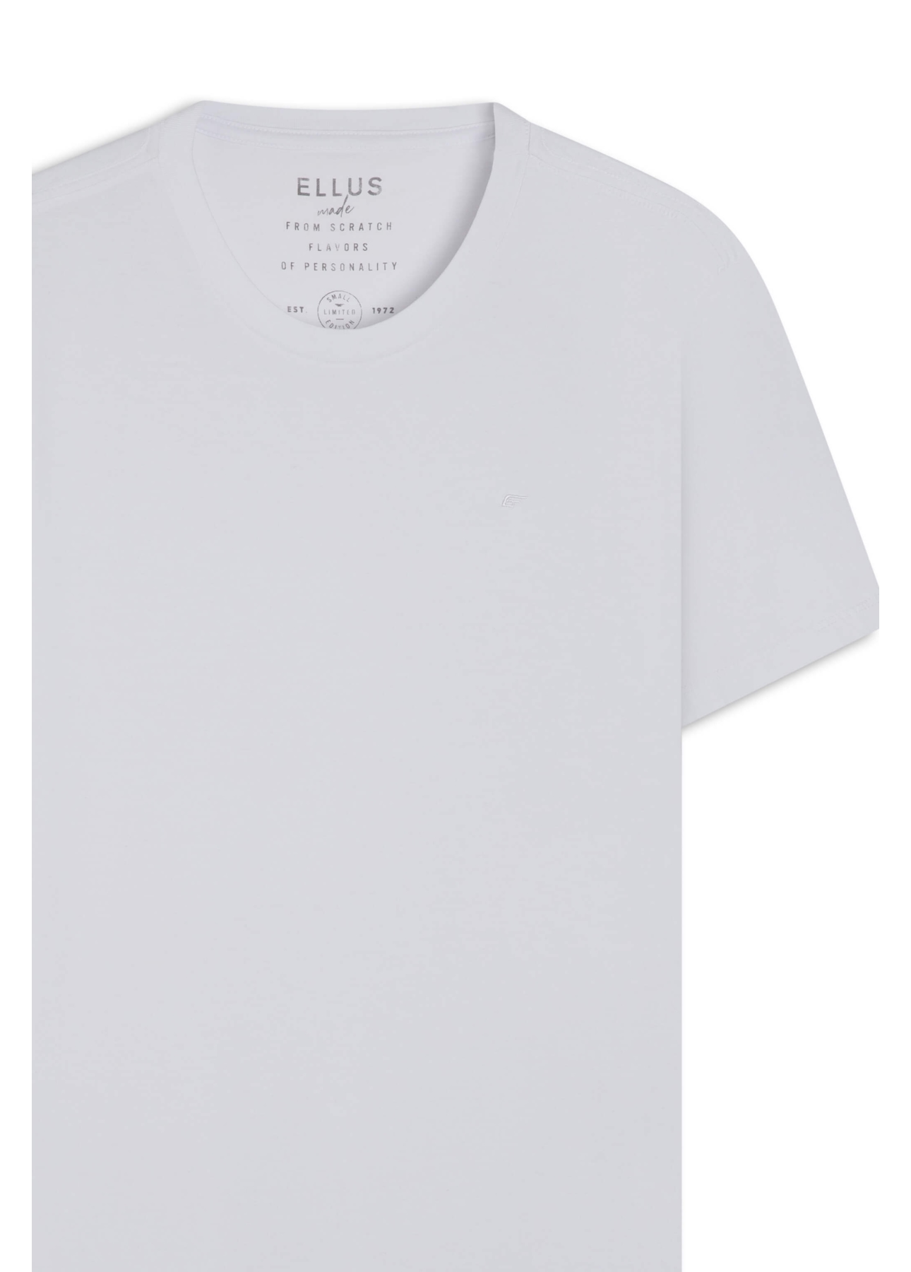 T-Shirt Fine Easa Classic Branco