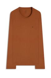 T-Shirt Fine Easa Classic Caramelo