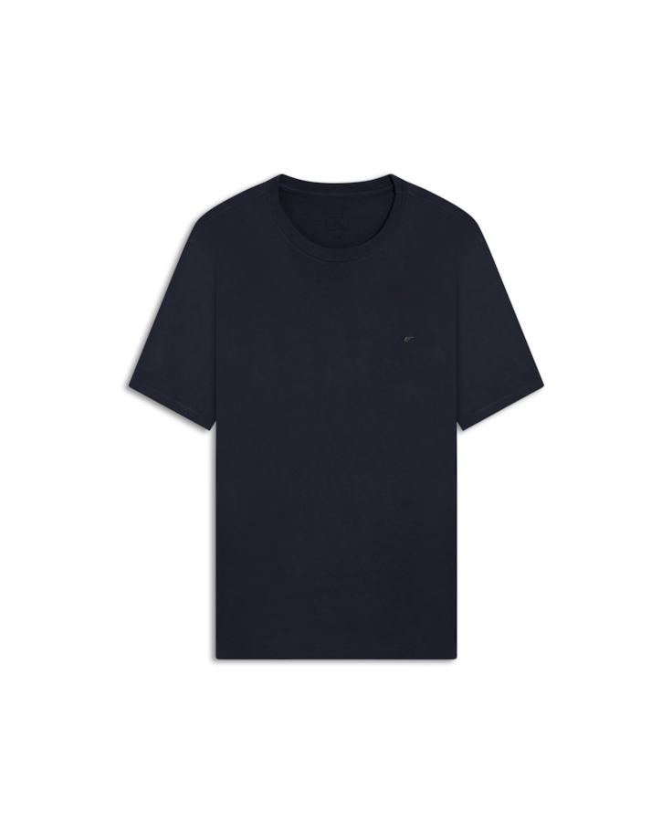 T-Shirt Fine Easa Classic Cinza Azulado