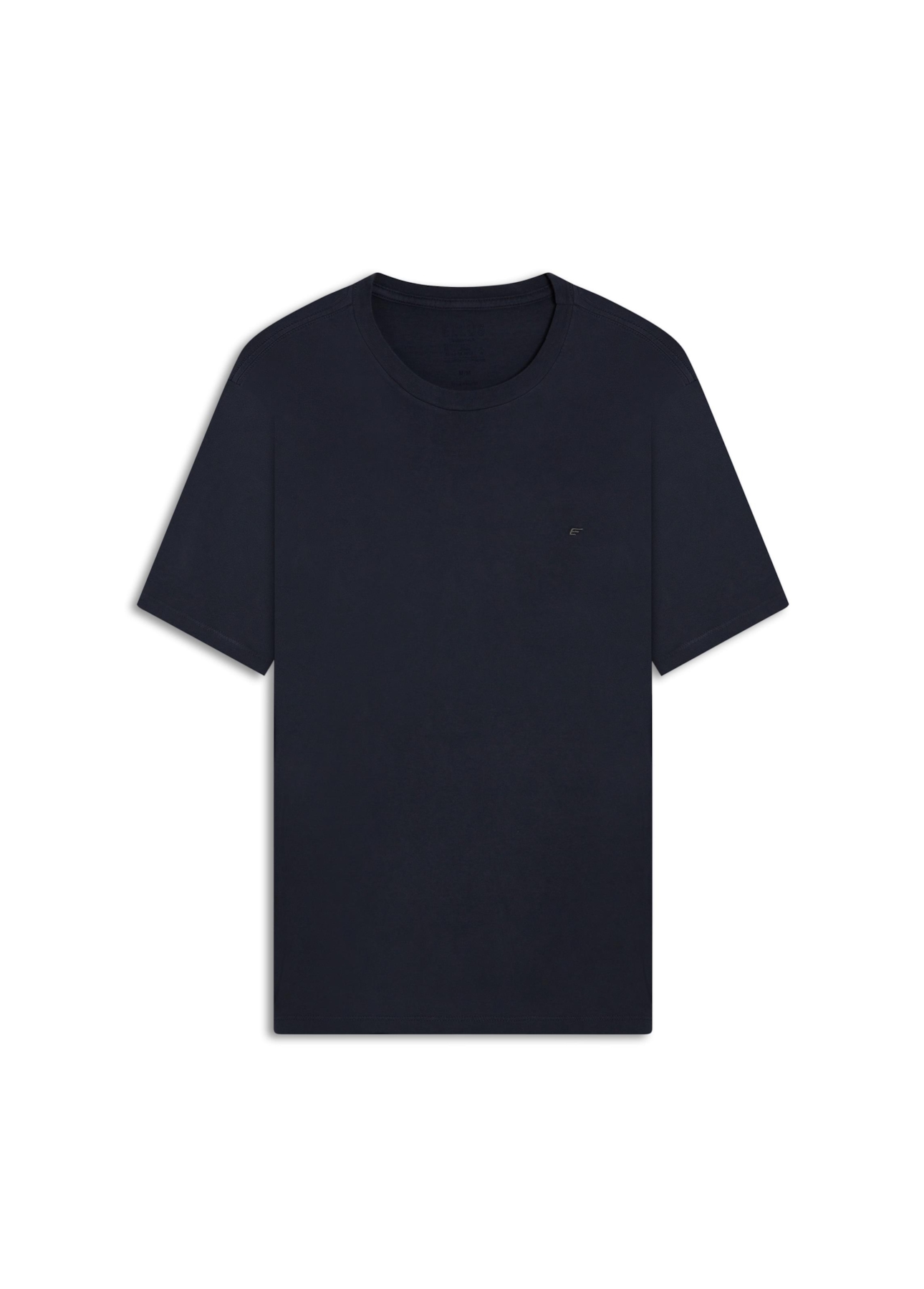 T-Shirt Fine Easa Classic Cinza Azulado
