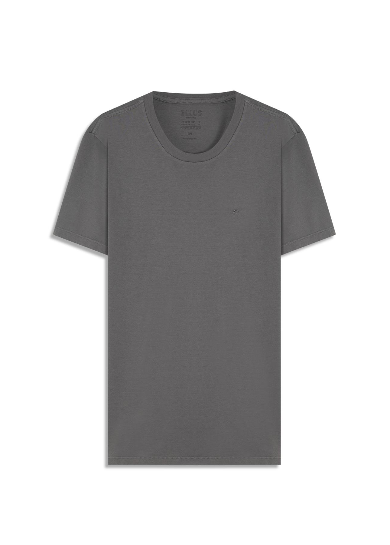 T-Shirt Fine Easa Classic Cinza Claro