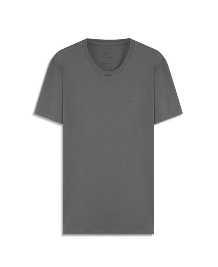 T-Shirt Fine Easa Classic Cinza Claro