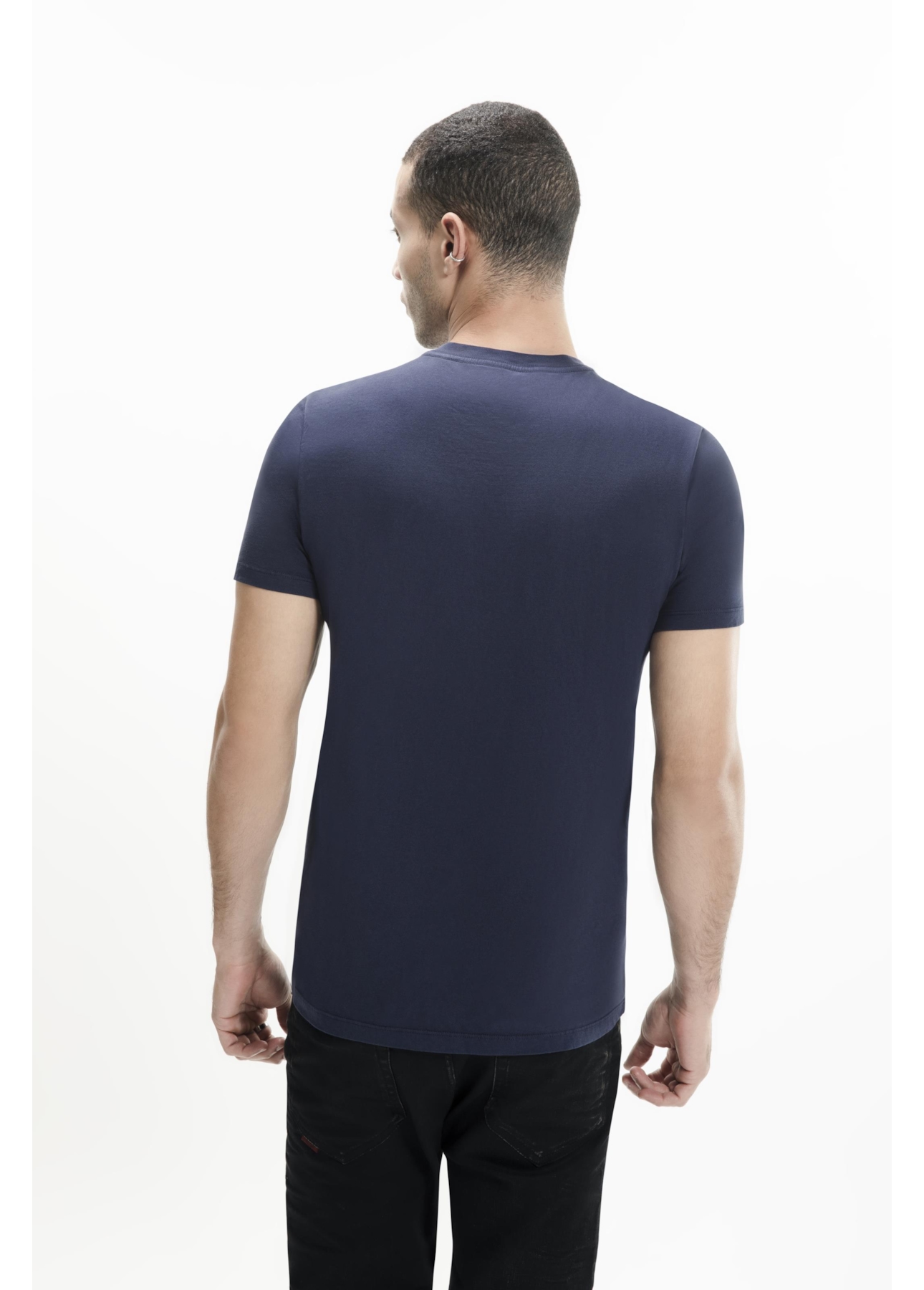 T-Shirt Fine Easa Classic Dark Navy