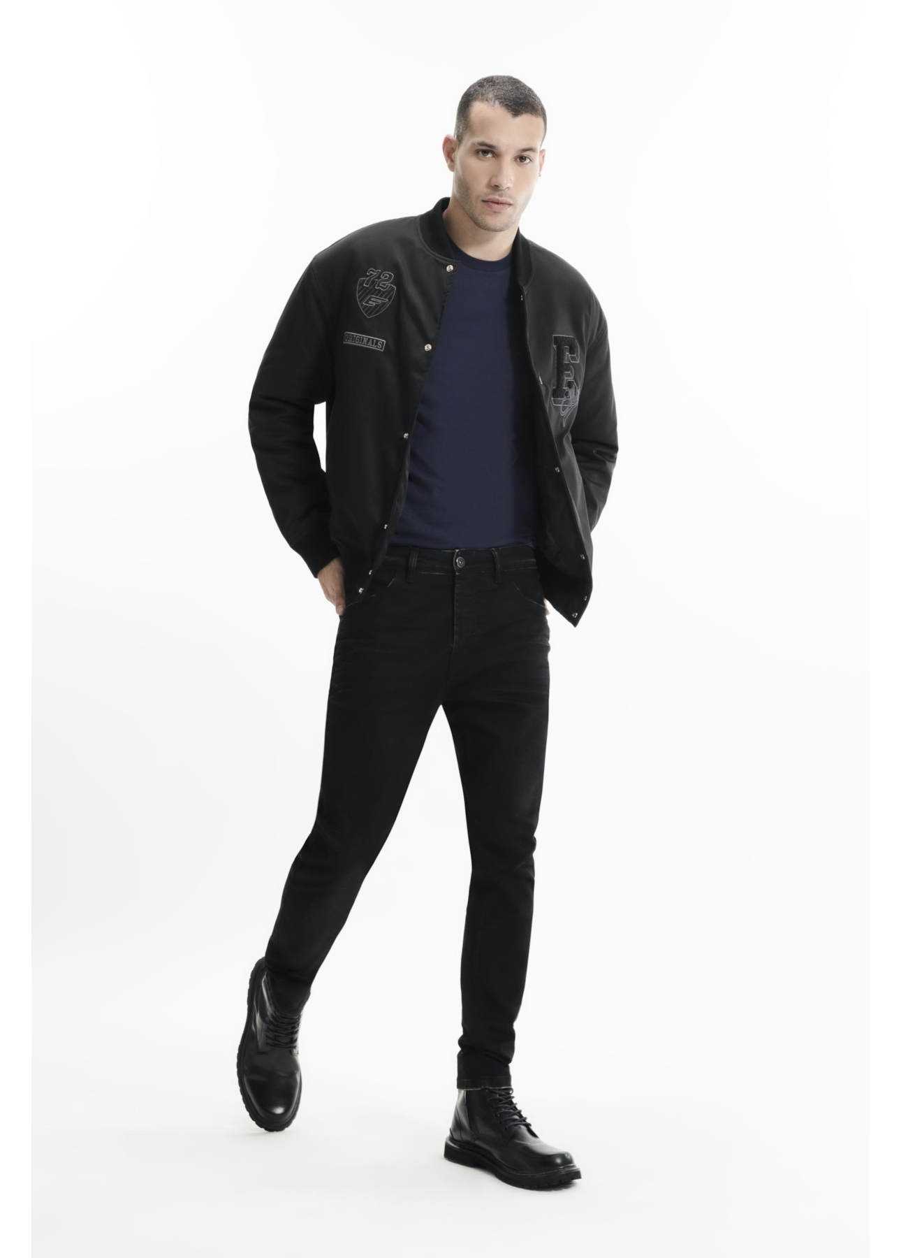 T-Shirt Fine Easa Classic Dark Navy