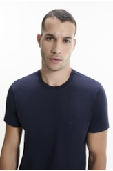 T-Shirt Fine Easa Classic Dark Navy