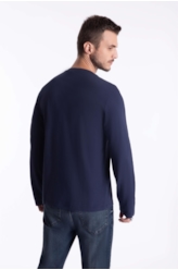 T-Shirt Fine Easa Classic Dark Navy
