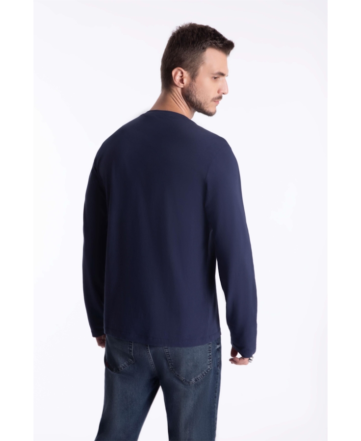 T-Shirt Fine Easa Classic Dark Navy