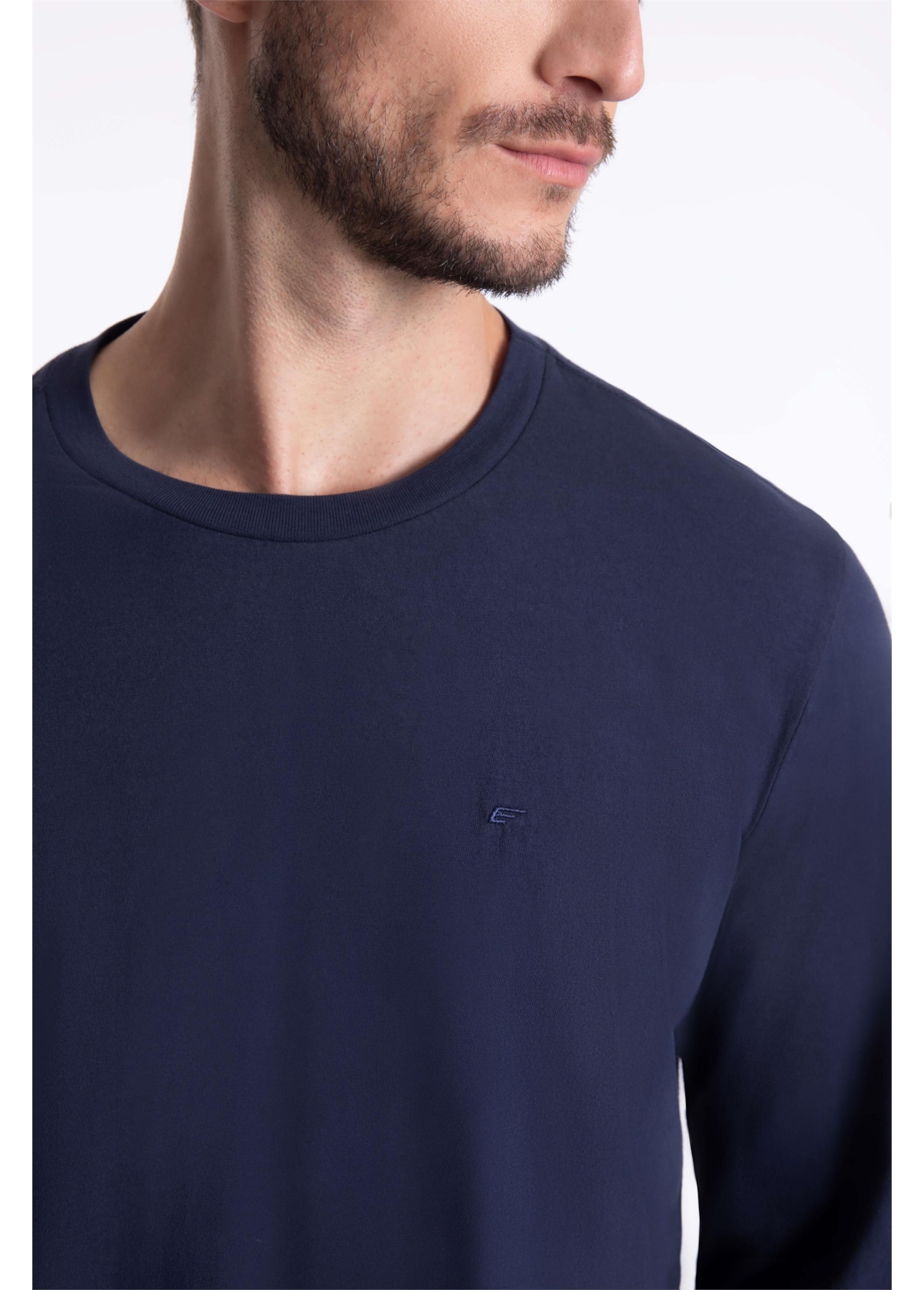 T-Shirt Fine Easa Classic Dark Navy