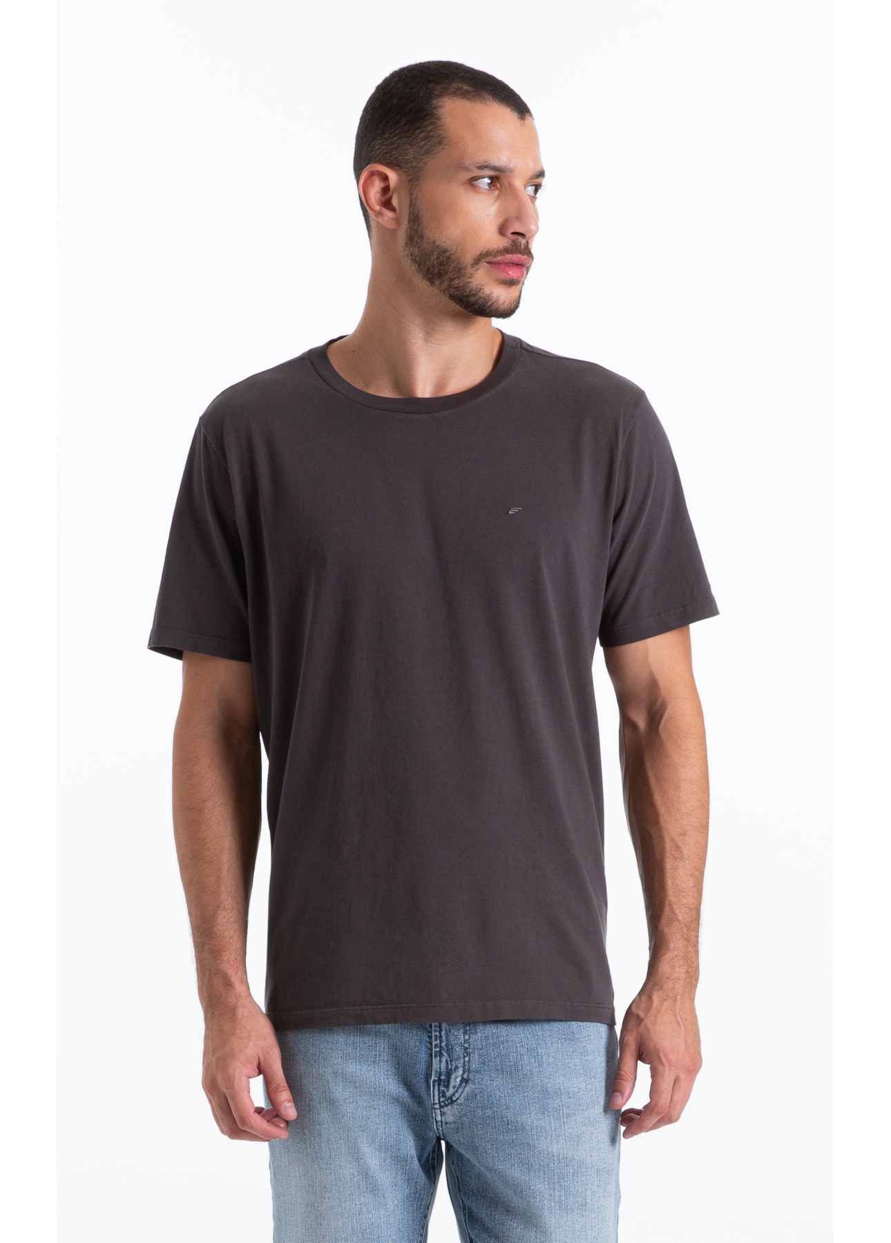 T-Shirt Fine Easa Classic Grafite