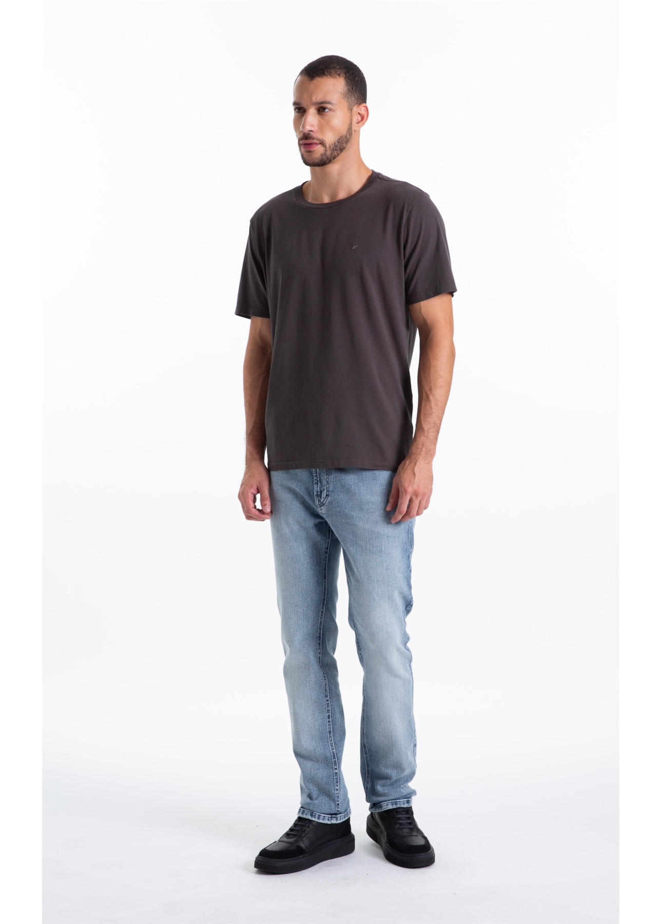 T-Shirt Fine Easa Classic Grafite