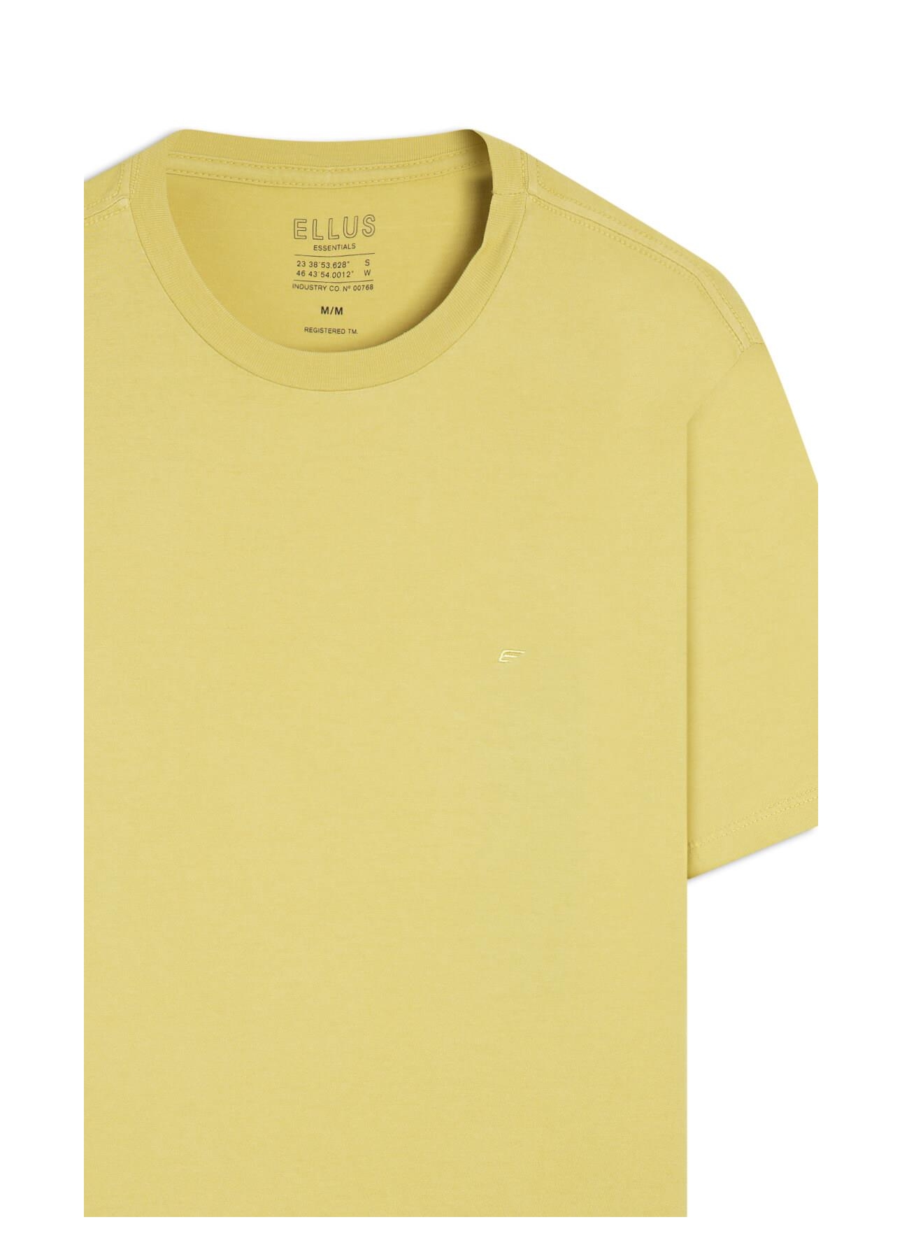 T-Shirt Fine Easa Classic Mostarda