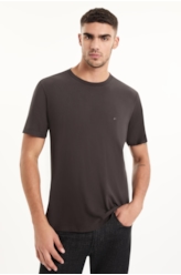 T-Shirt Fine Easa Classic Plumbo