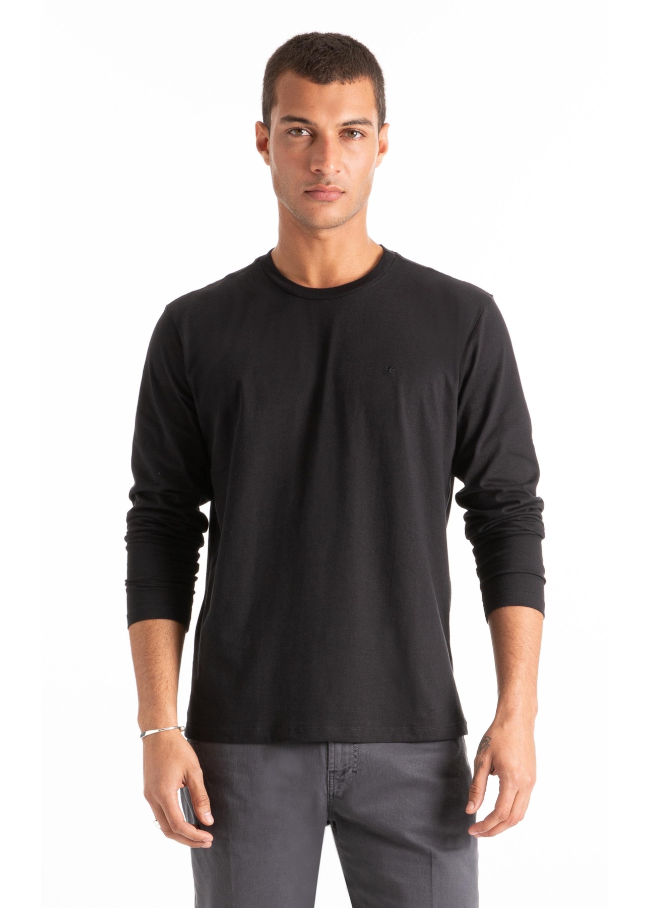 T-Shirt Fine Easa Classic Preto