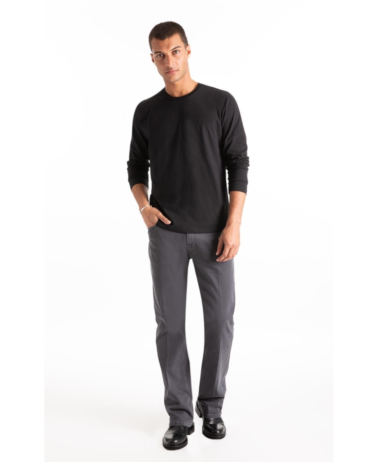 T-Shirt Fine Easa Classic Preto