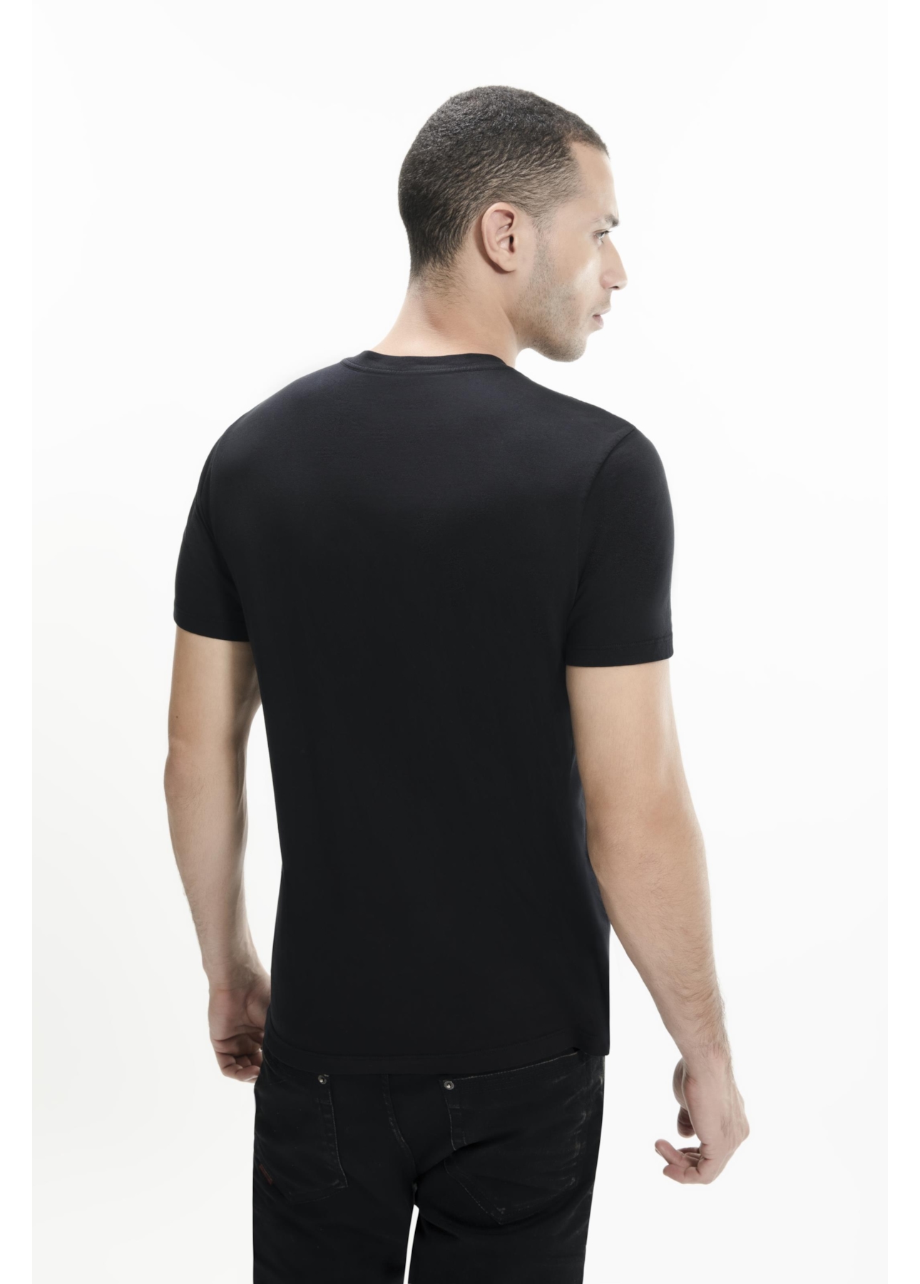 T-Shirt Fine Easa Classic Preto