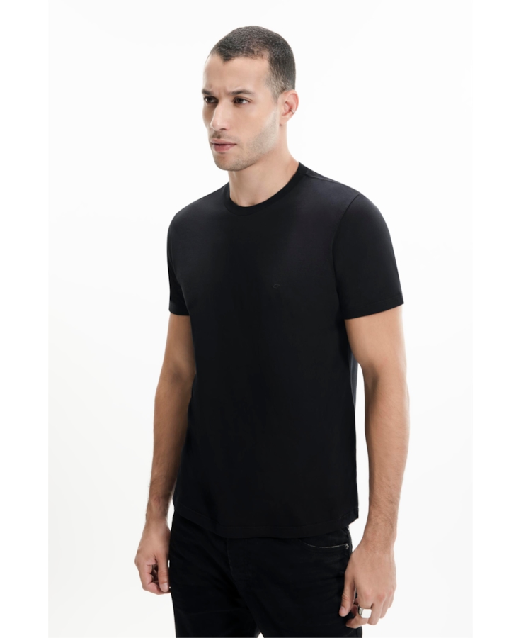 T-Shirt Fine Easa Classic Preto