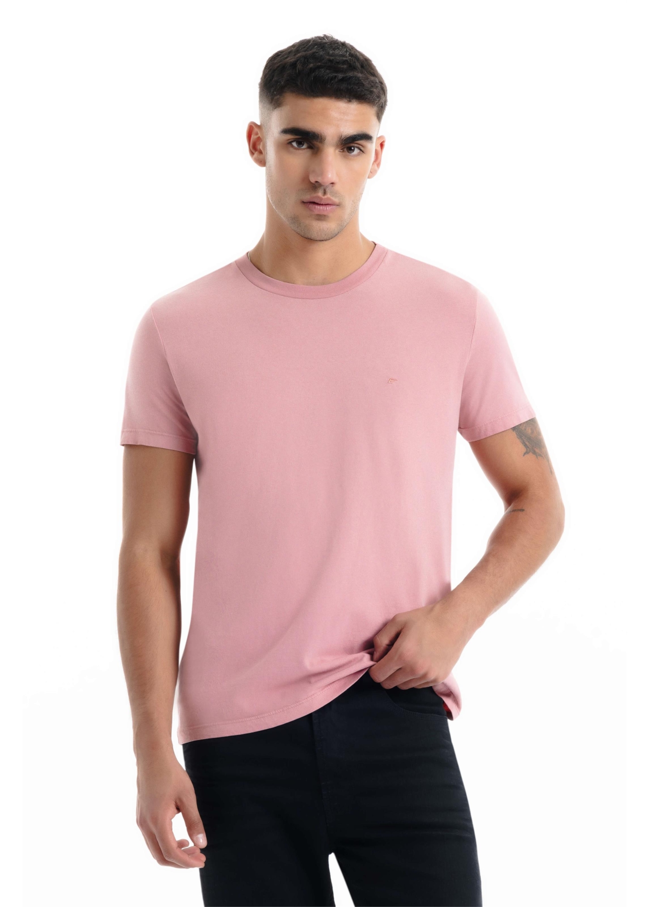 T-Shirt Fine Easa Classic Rosa