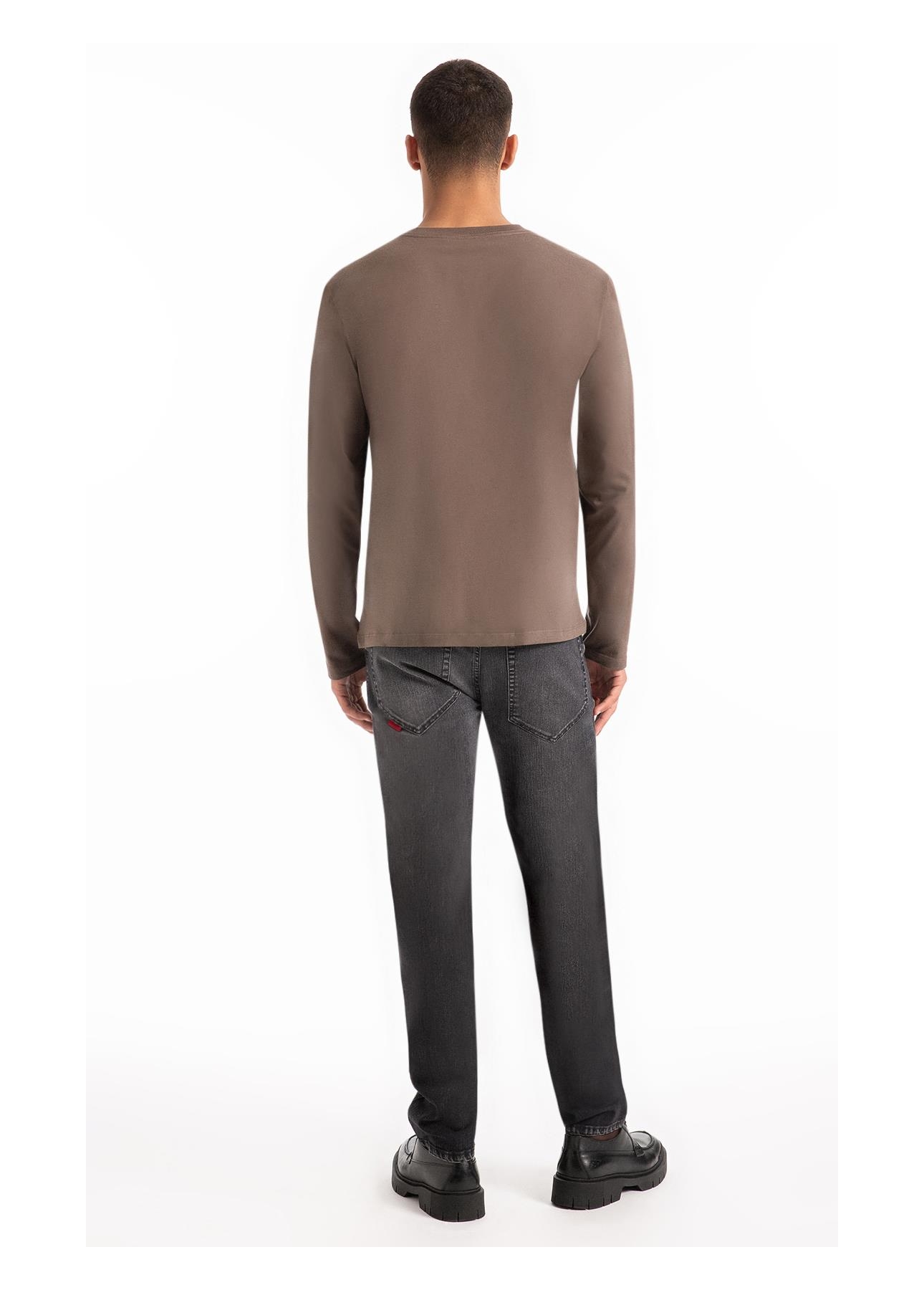 T-Shirt Fine Easa Classic Tabaco