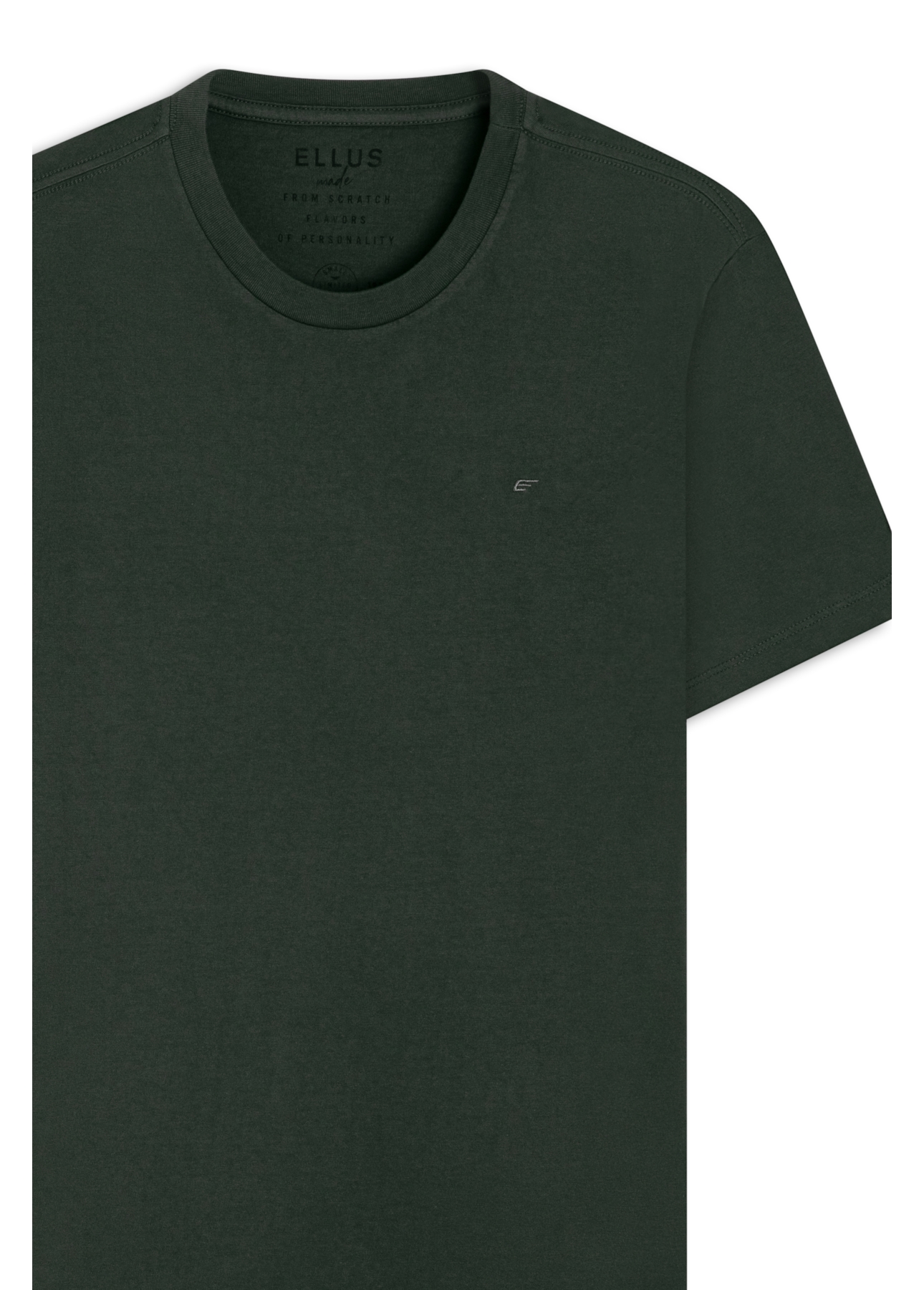 T-Shirt Fine Easa Classic Verde Militar