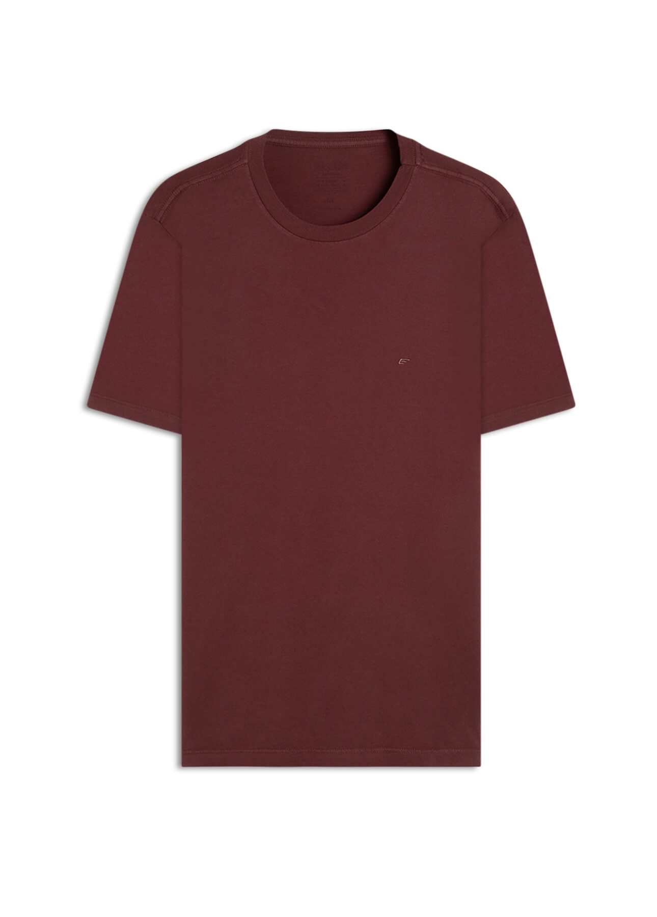 T-Shirt Fine Easa Classic Vinho