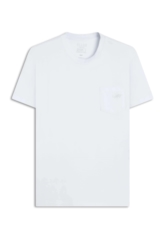 T-Shirt Fine Easa Pocket Branco