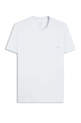 T-Shirt Fine Easa Pocket Branco
