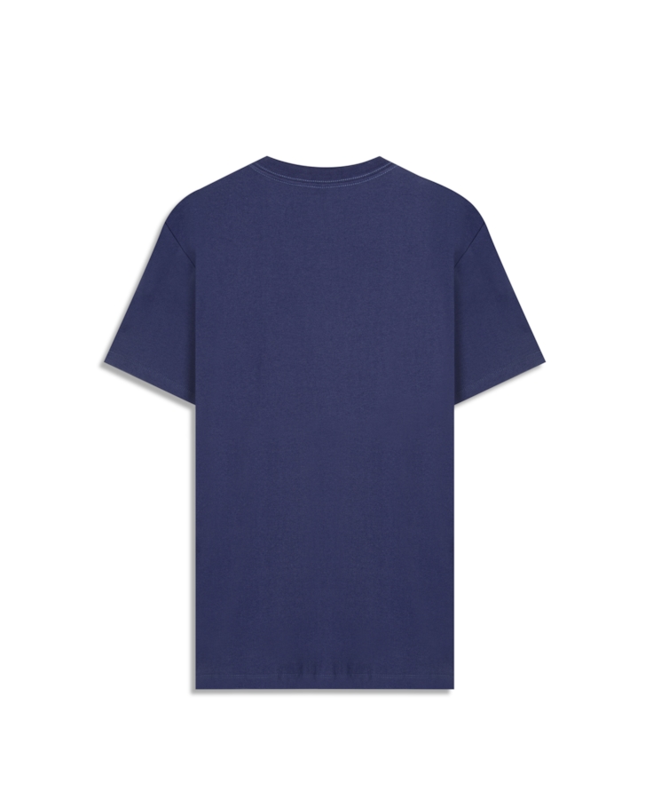 T-Shirt Fine Easa Pocket Dark Navy