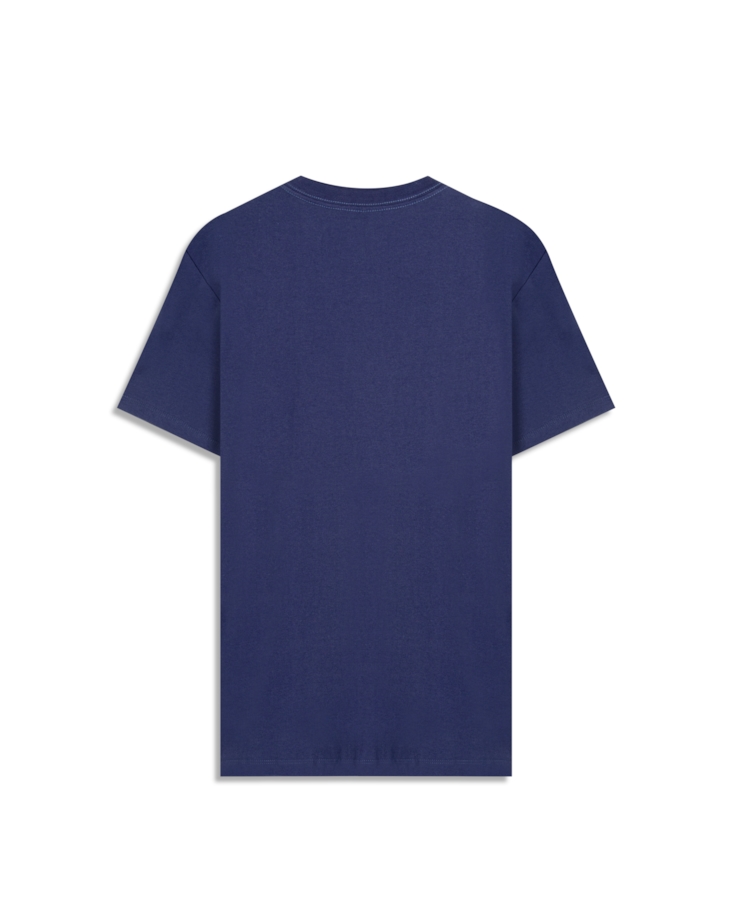 T-Shirt Fine Easa Pocket Dark Navy