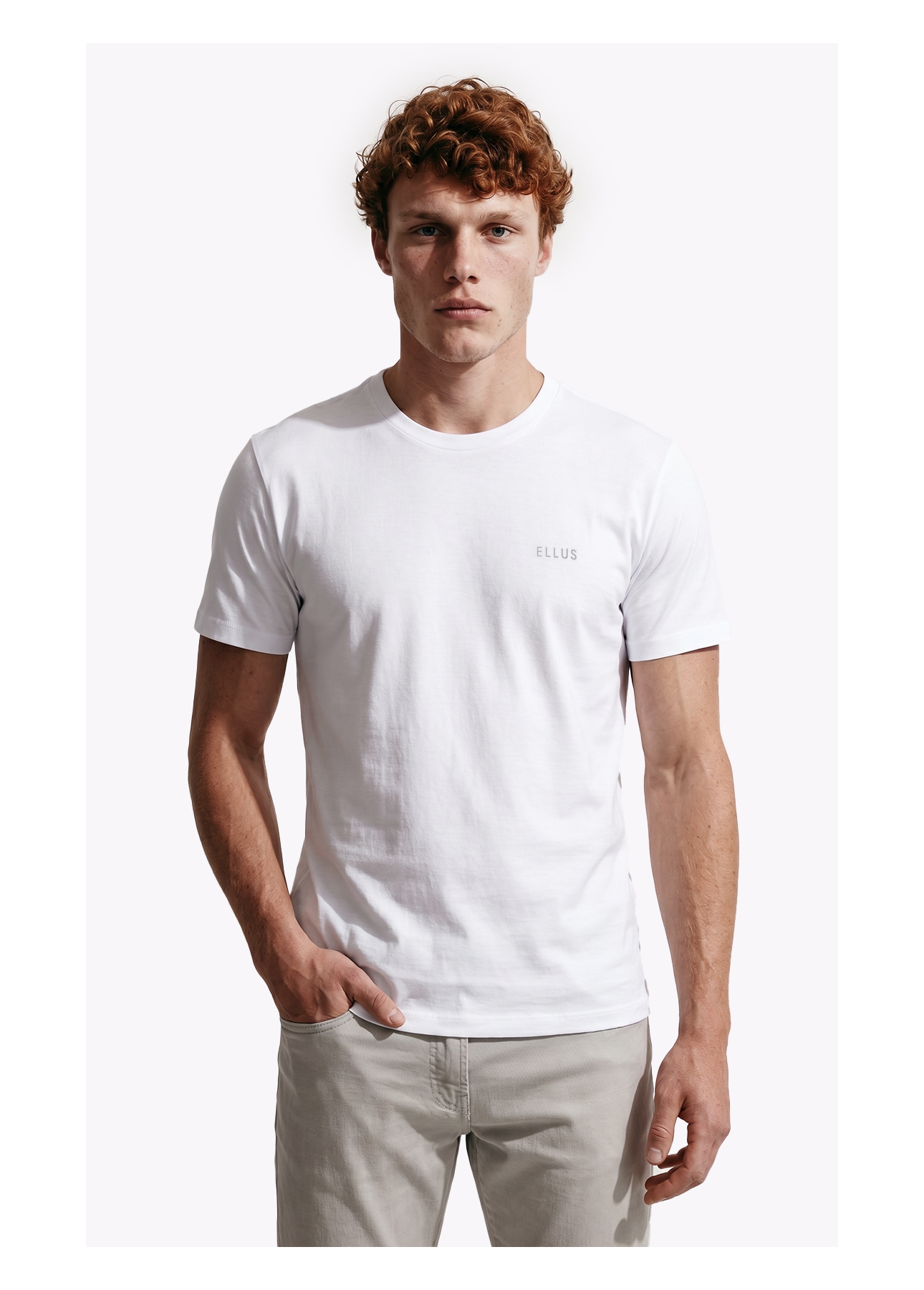T-Shirt  Fine Ellus Essentials Branco