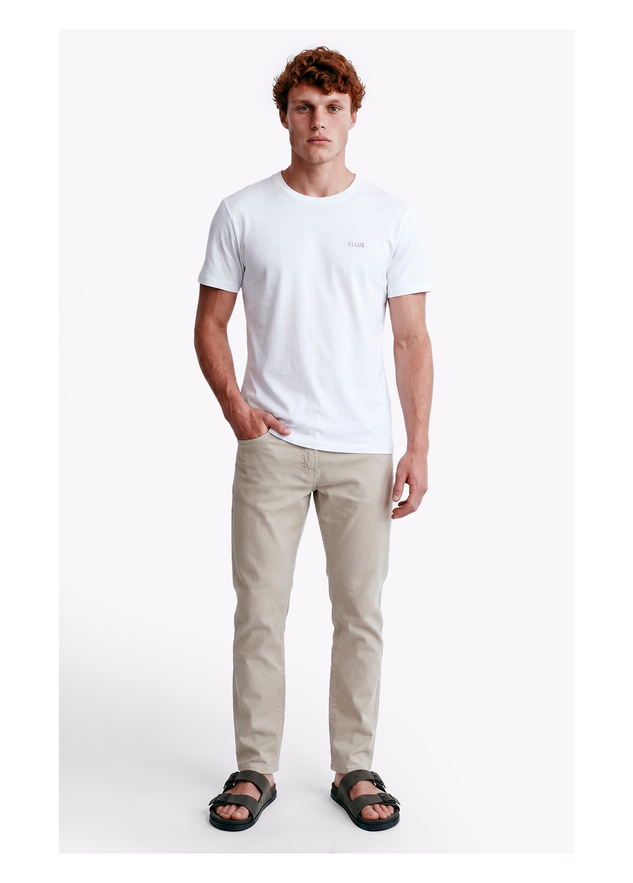 T-Shirt  Fine Ellus Essentials Branco