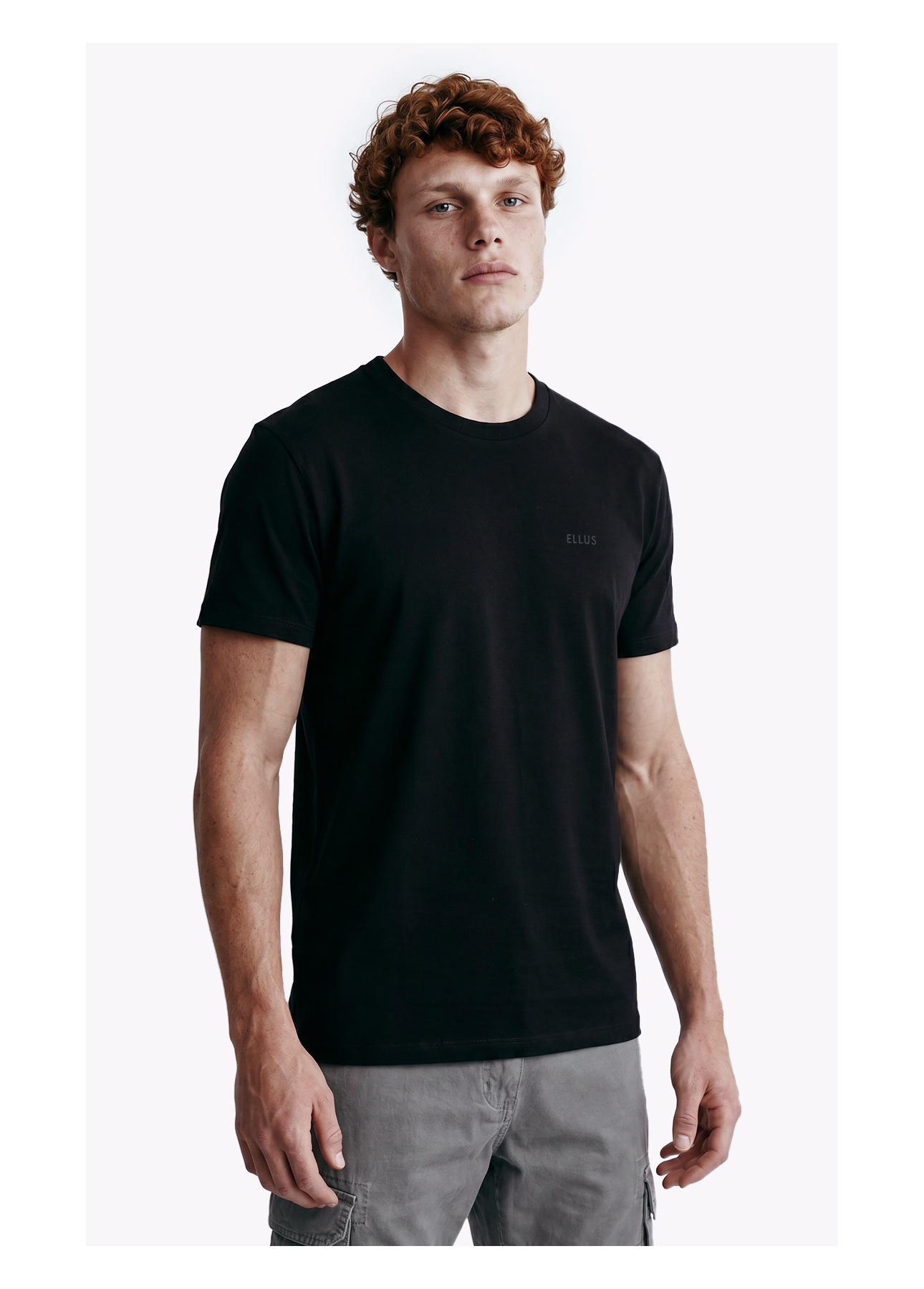 T-Shirt  Fine Ellus Essentials Preto