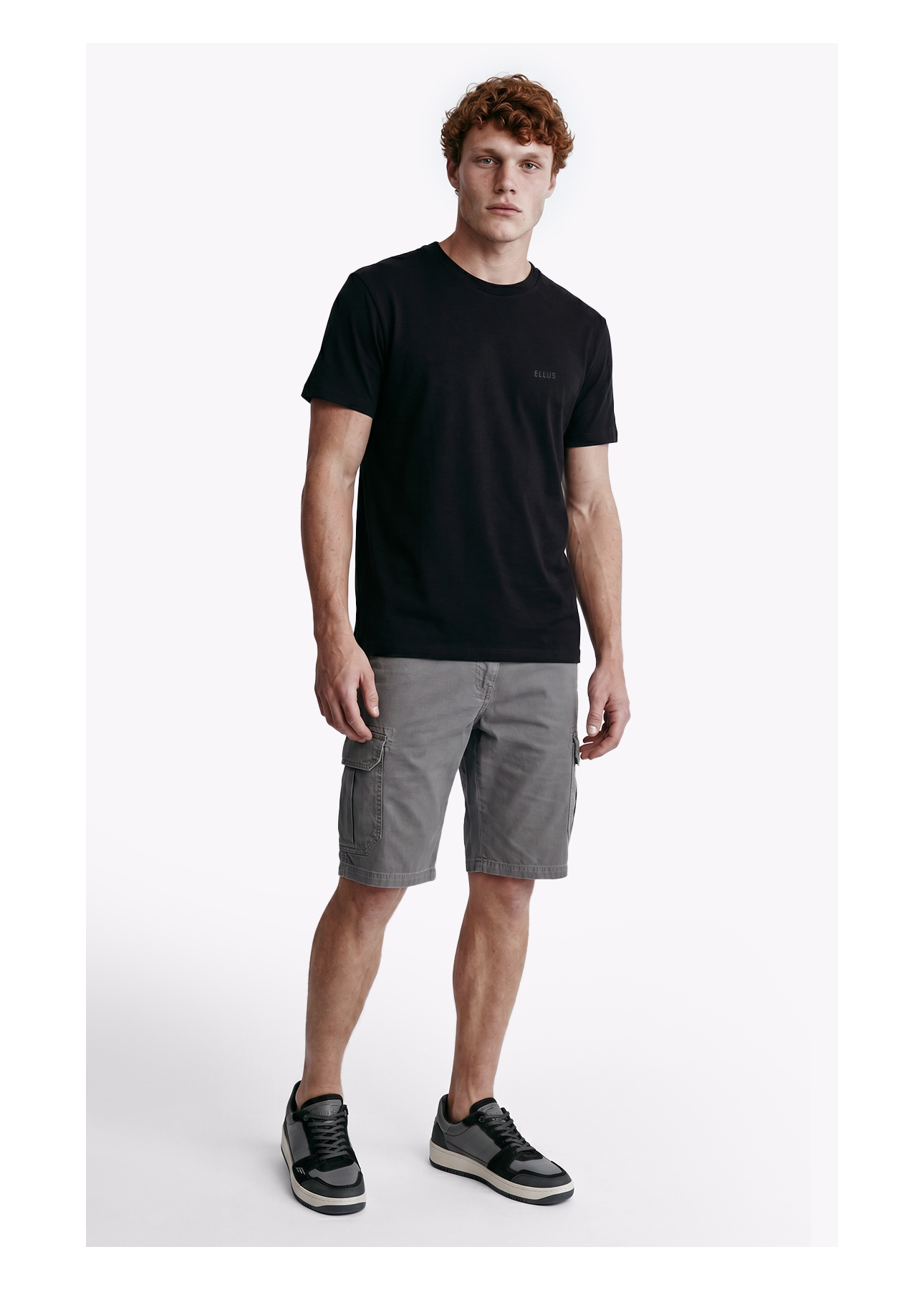 T-Shirt  Fine Ellus Essentials Preto
