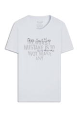 T-Shirt Fine Free Your Mind Branco