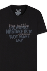 T-Shirt Fine Free Your Mind Preto