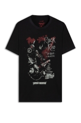 T-Shirt Fine Guitarist Rock Classic Preto