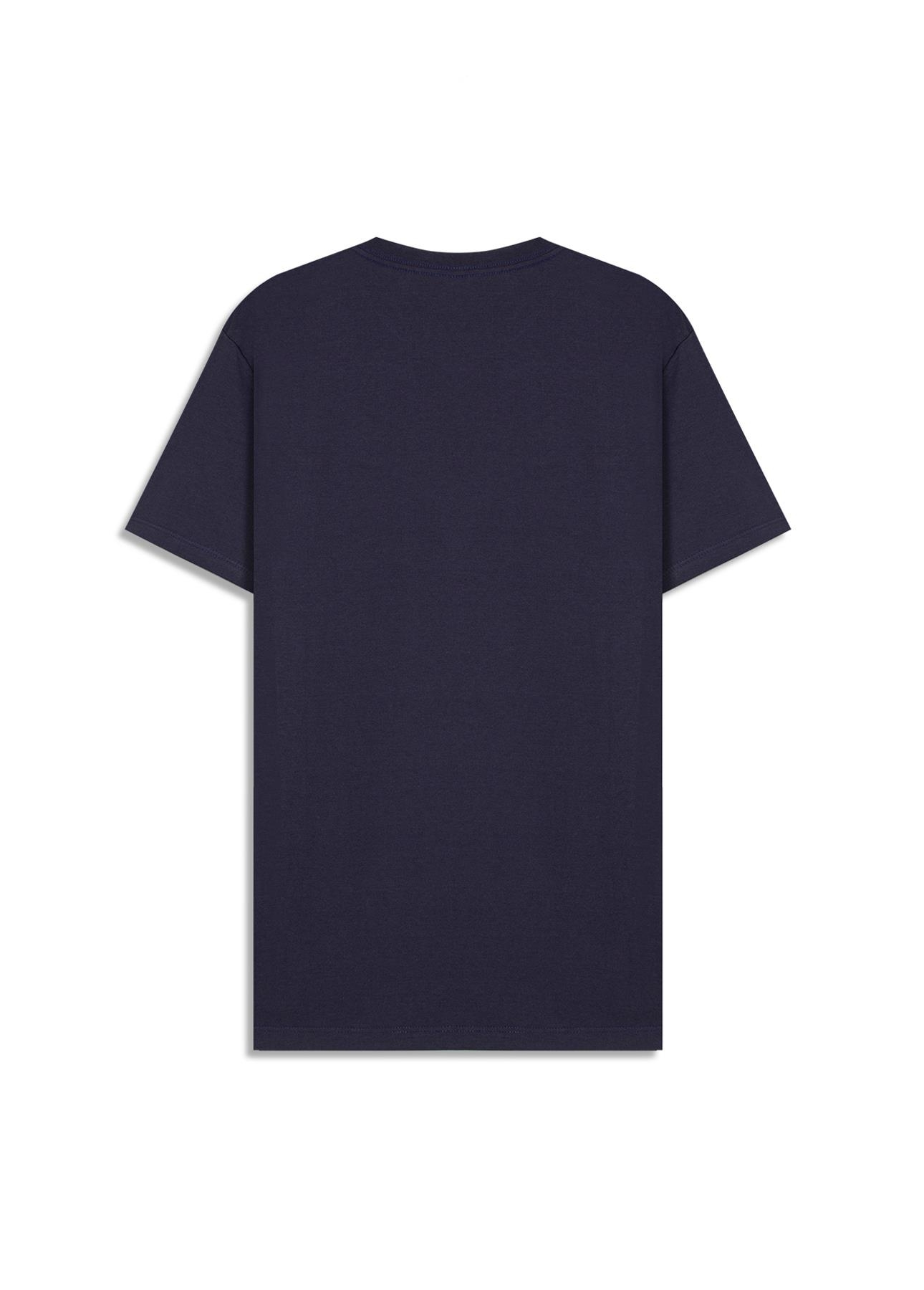 T-Shirt Fine Leather Steel Purple Blue