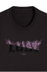 T-Shirt Fine Lust For Life Classic Grafite
