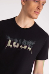 T-Shirt Fine Lust For Life Classic Preto