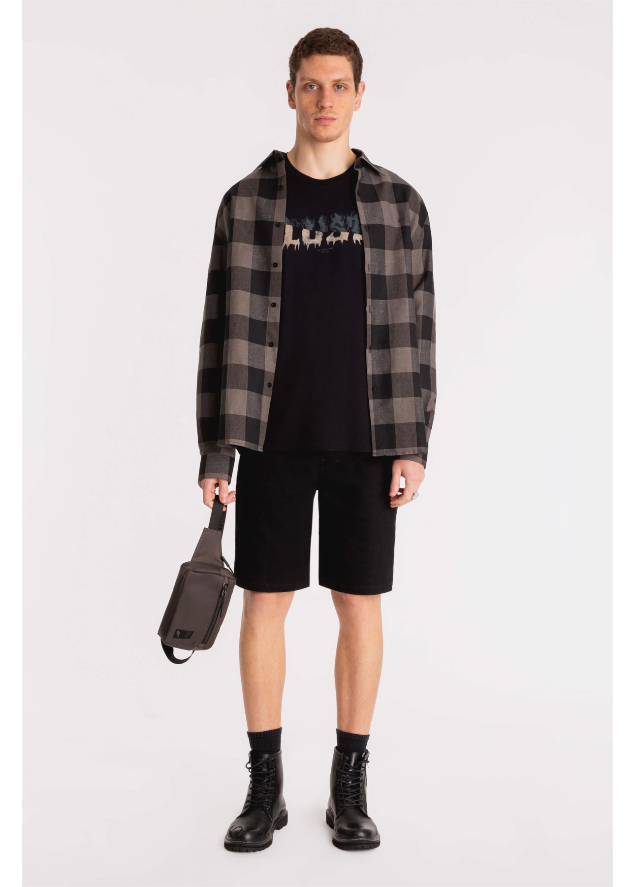 T-Shirt Fine Lust For Life Classic Preto