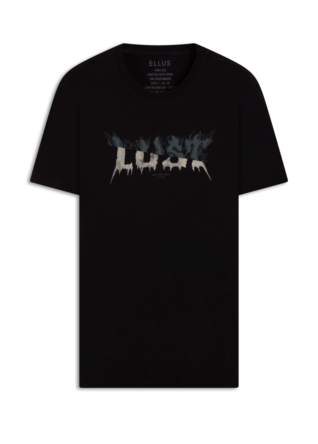 T-Shirt Fine Lust For Life Classic Preto