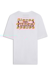 T-Shirt Fine Places Over Branco